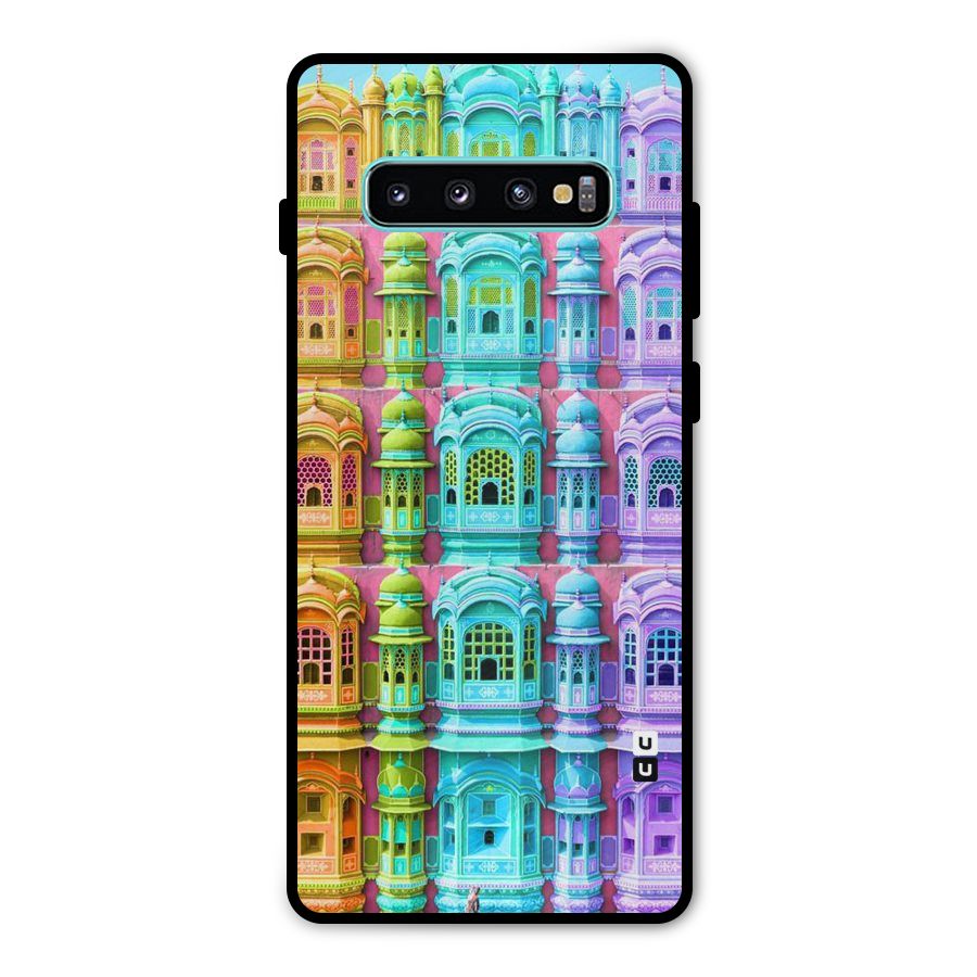 Fancy Architecture Metal Back Case for Galaxy S10 Plus