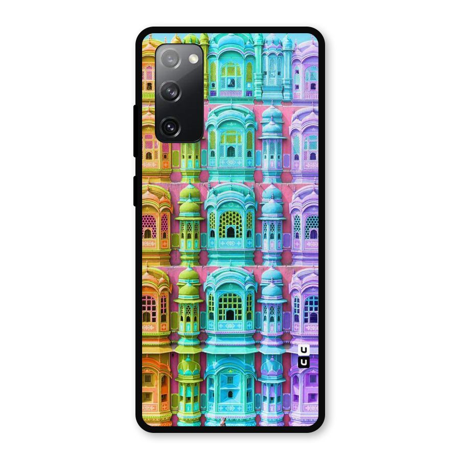 Fancy Architecture Metal Back Case for Galaxy S20 FE 5G