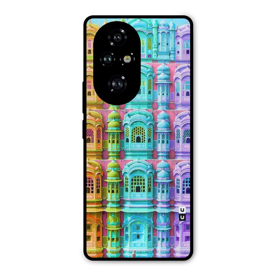 Fancy Architecture Metal Back Case for Honor 200 Pro