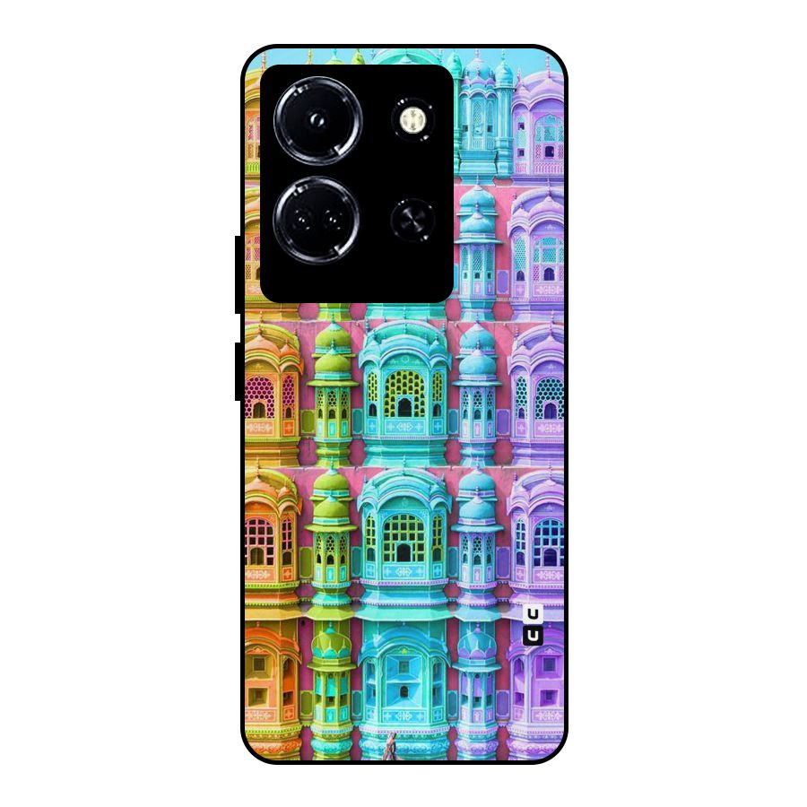 Fancy Architecture Metal Back Case for Infinix Note 30 5G