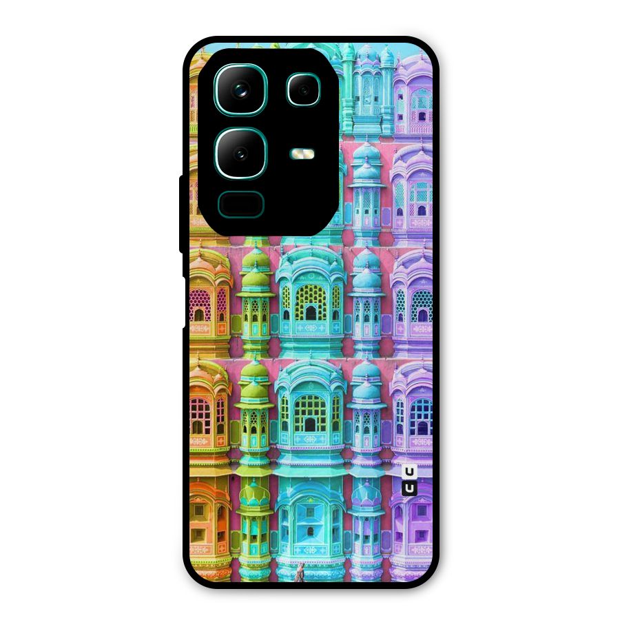 Fancy Architecture Metal Back Case for Infinix Note 50x