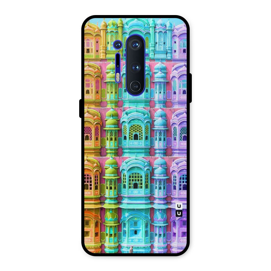 Fancy Architecture Metal Back Case for OnePlus 8 Pro