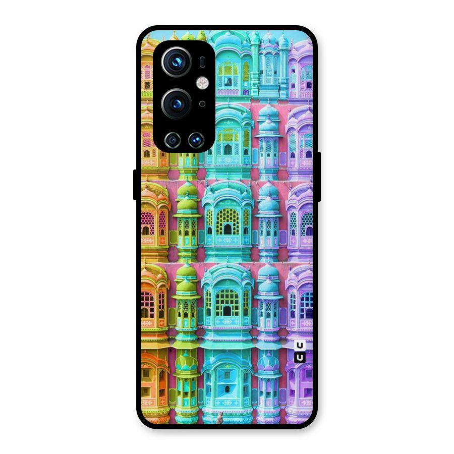 Fancy Architecture Metal Back Case for OnePlus 9 Pro