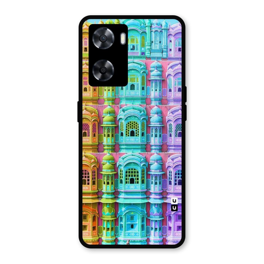 Fancy Architecture Metal Back Case for OnePlus Nord N20 SE
