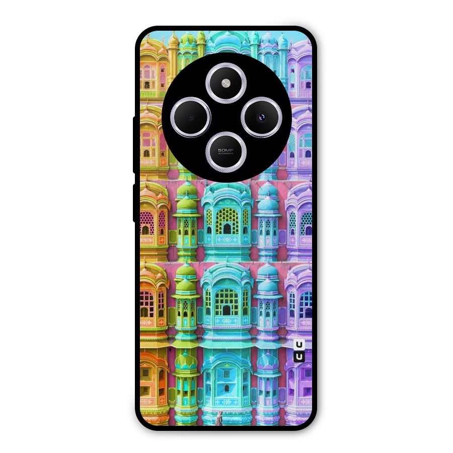 Fancy Architecture Metal Back Case for Poco M7