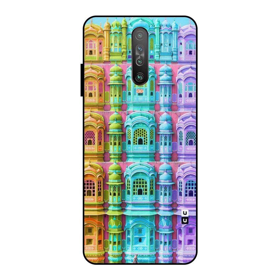 Fancy Architecture Metal Back Case for Poco X2