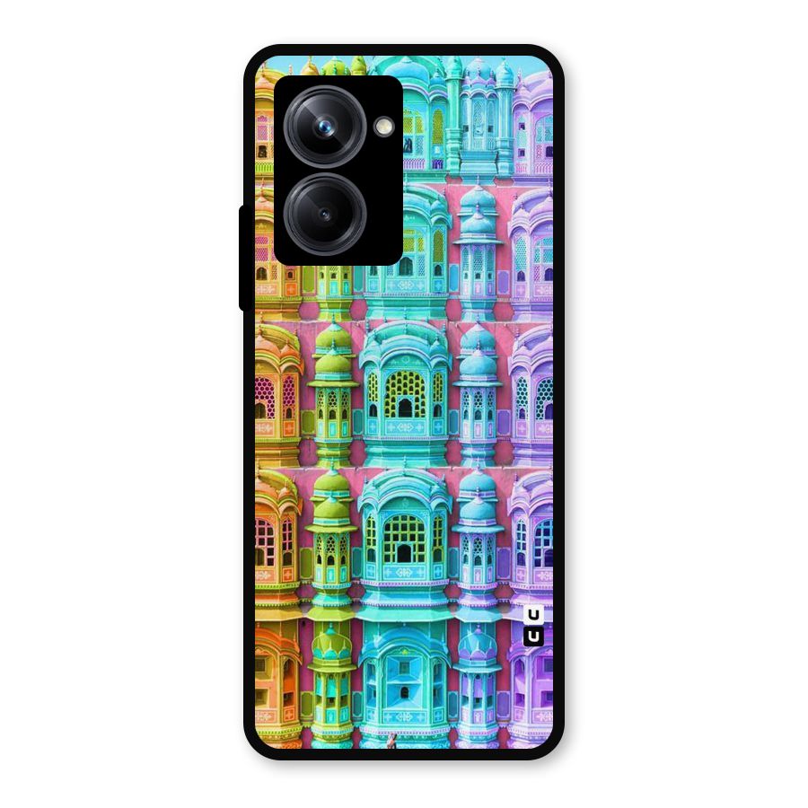 Fancy Architecture Metal Back Case for Realme 10 Pro