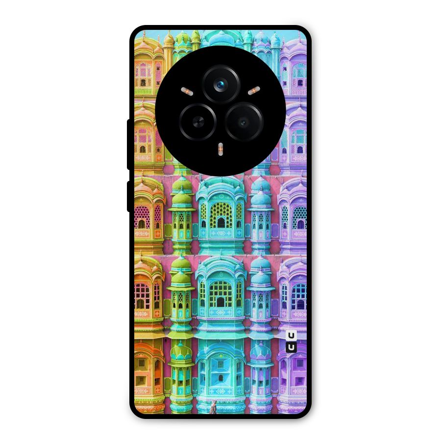 Fancy Architecture Metal Back Case for Realme 14 Pro