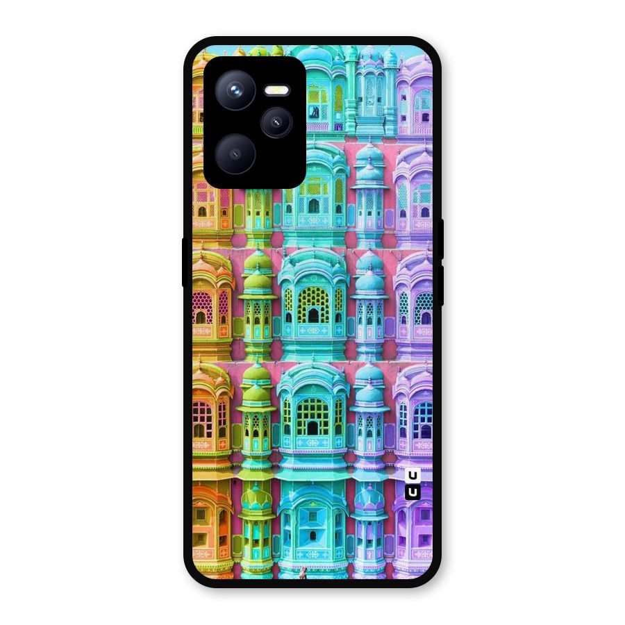 Fancy Architecture Metal Back Case for Realme C35