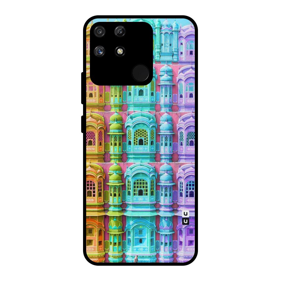 Fancy Architecture Metal Back Case for Realme Narzo 50A