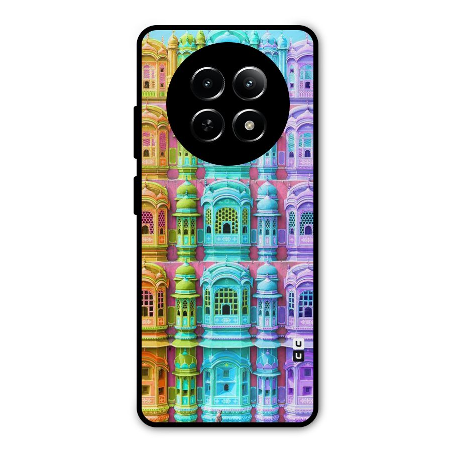 Fancy Architecture Metal Back Case for Realme Narzo N65