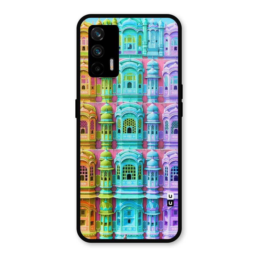 Fancy Architecture Metal Back Case for Realme X7 Max