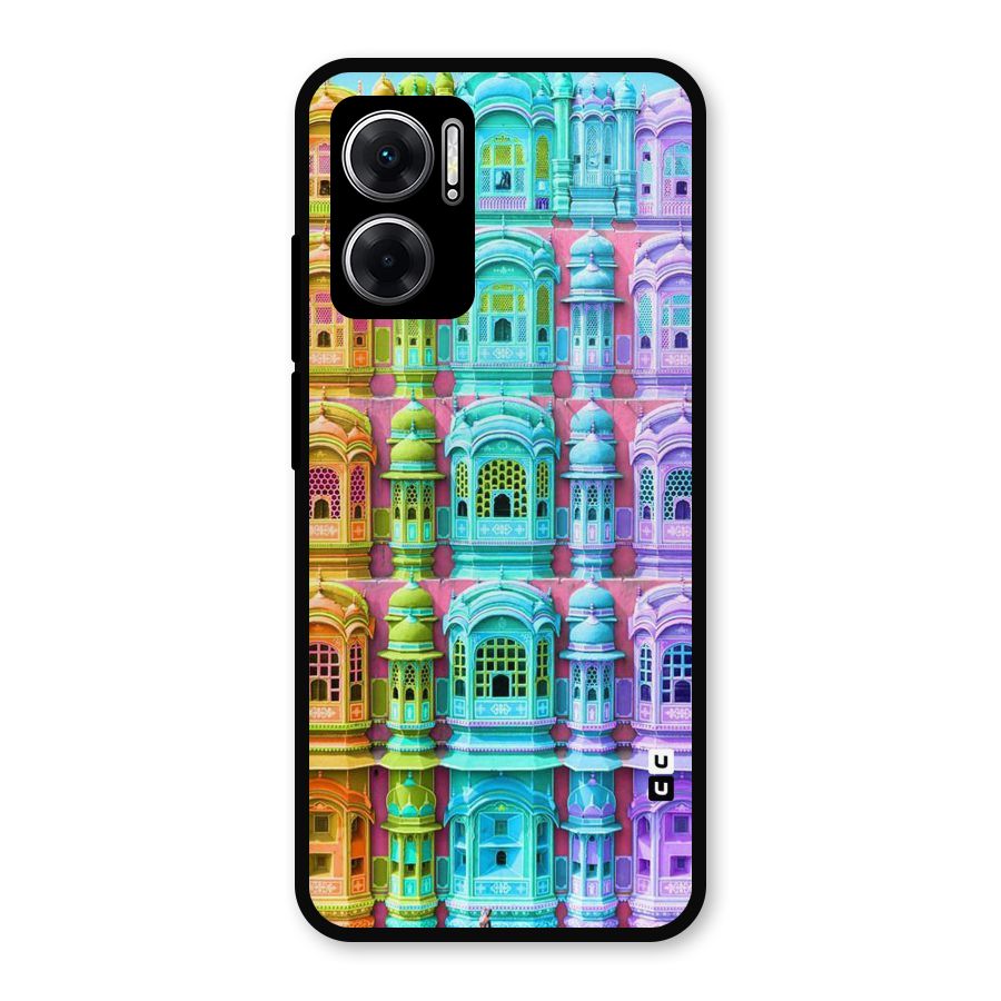 Fancy Architecture Metal Back Case for Redmi 11 Prime 5G