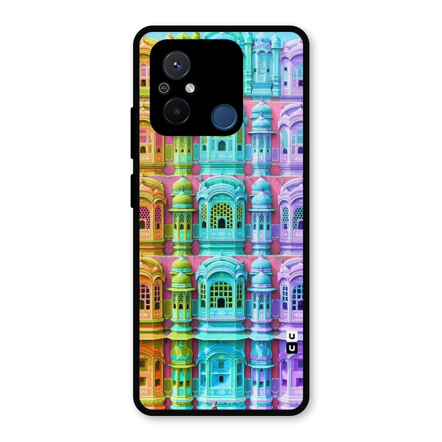 Fancy Architecture Metal Back Case for Redmi 12C