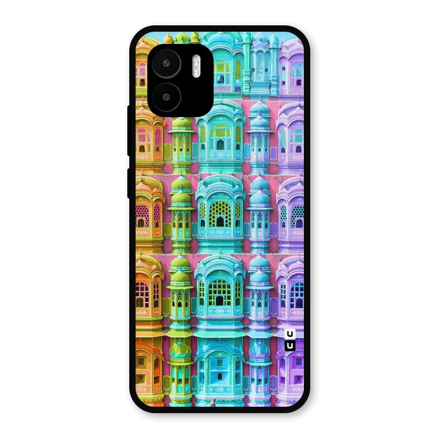 Fancy Architecture Metal Back Case for Redmi A2