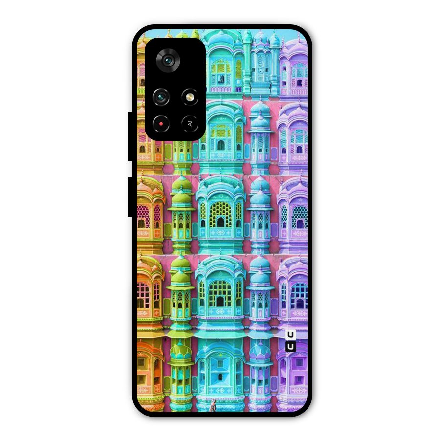Fancy Architecture Metal Back Case for Redmi Note 11T 5G