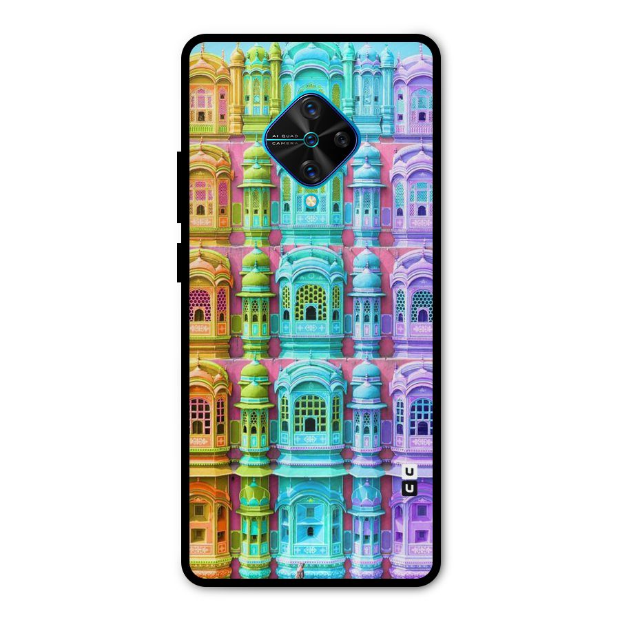 Fancy Architecture Metal Back Case for Vivo S1 Pro