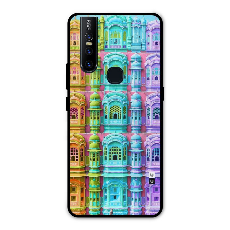 Fancy Architecture Metal Back Case for Vivo V15