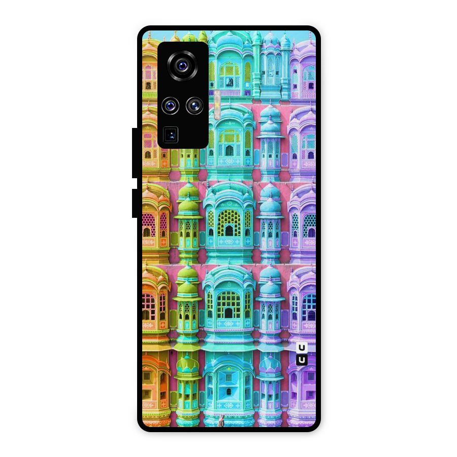 Fancy Architecture Metal Back Case for Vivo X50 Pro