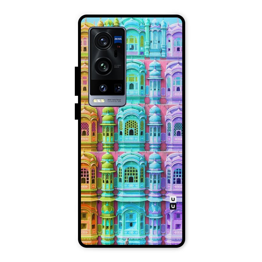 Fancy Architecture Metal Back Case for Vivo X60 Pro Plus