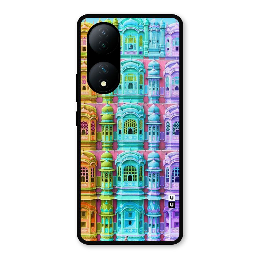 Fancy Architecture Metal Back Case for Vivo Y100