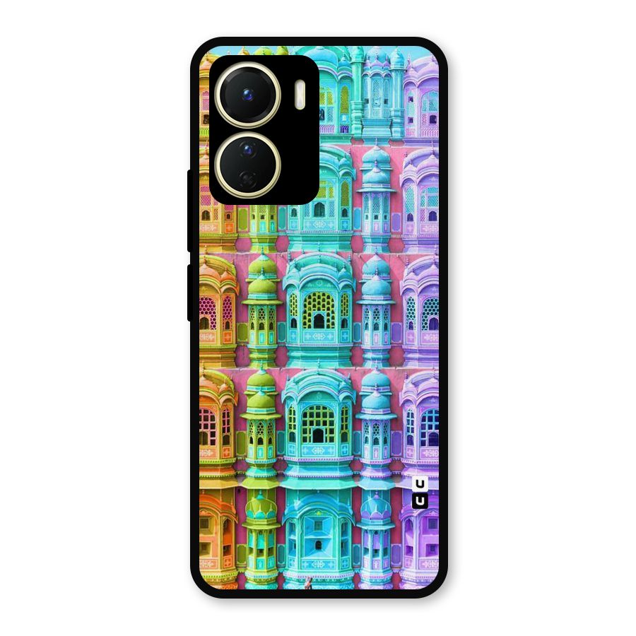 Fancy Architecture Metal Back Case for Vivo Y16