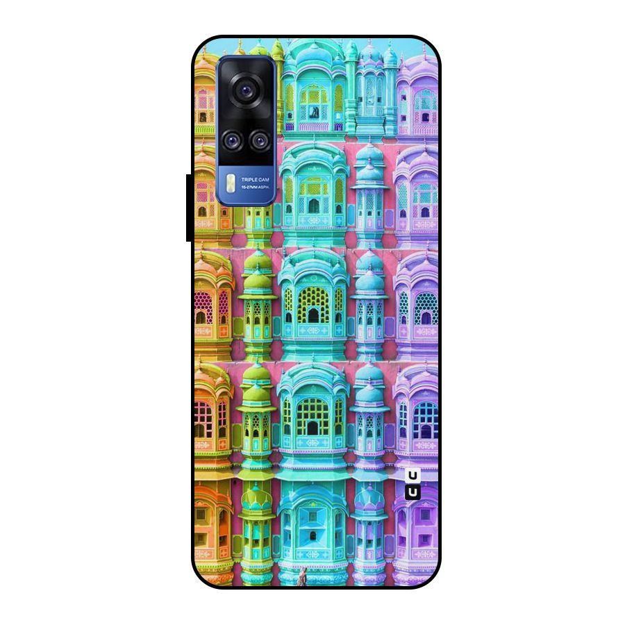 Fancy Architecture Metal Back Case for Vivo Y51