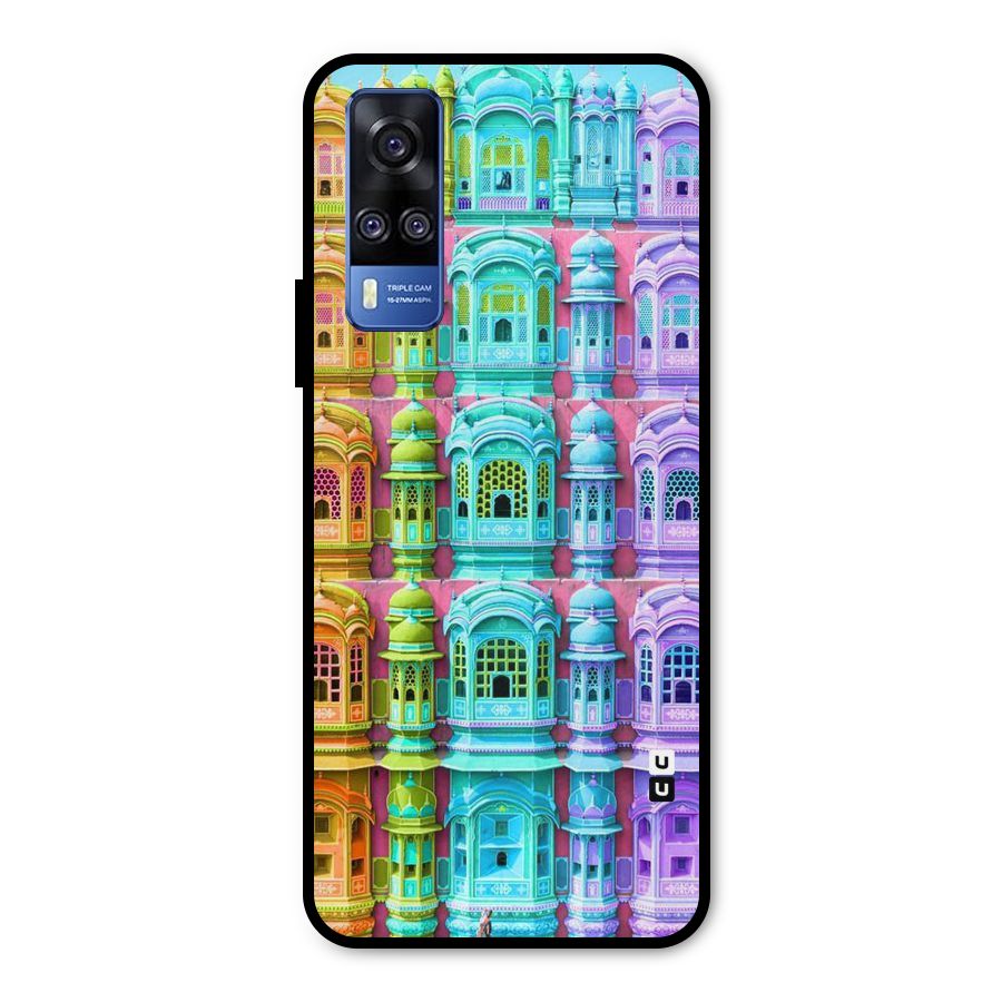Fancy Architecture Metal Back Case for Vivo Y51A