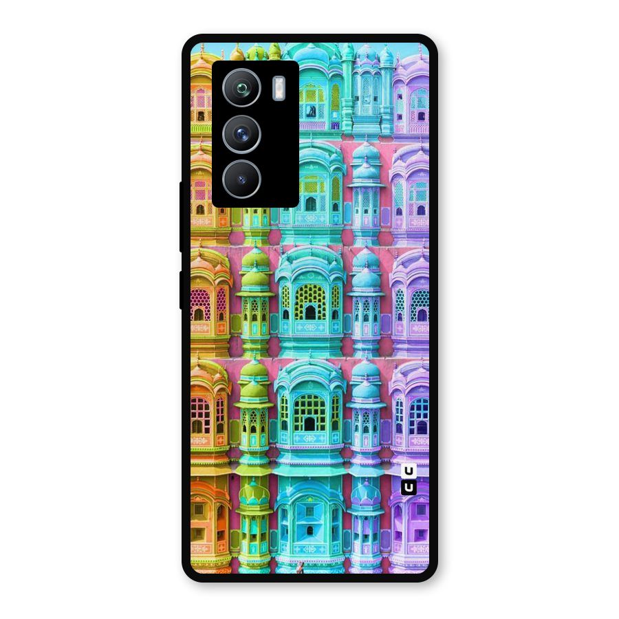 Fancy Architecture Metal Back Case for iQOO 9 SE