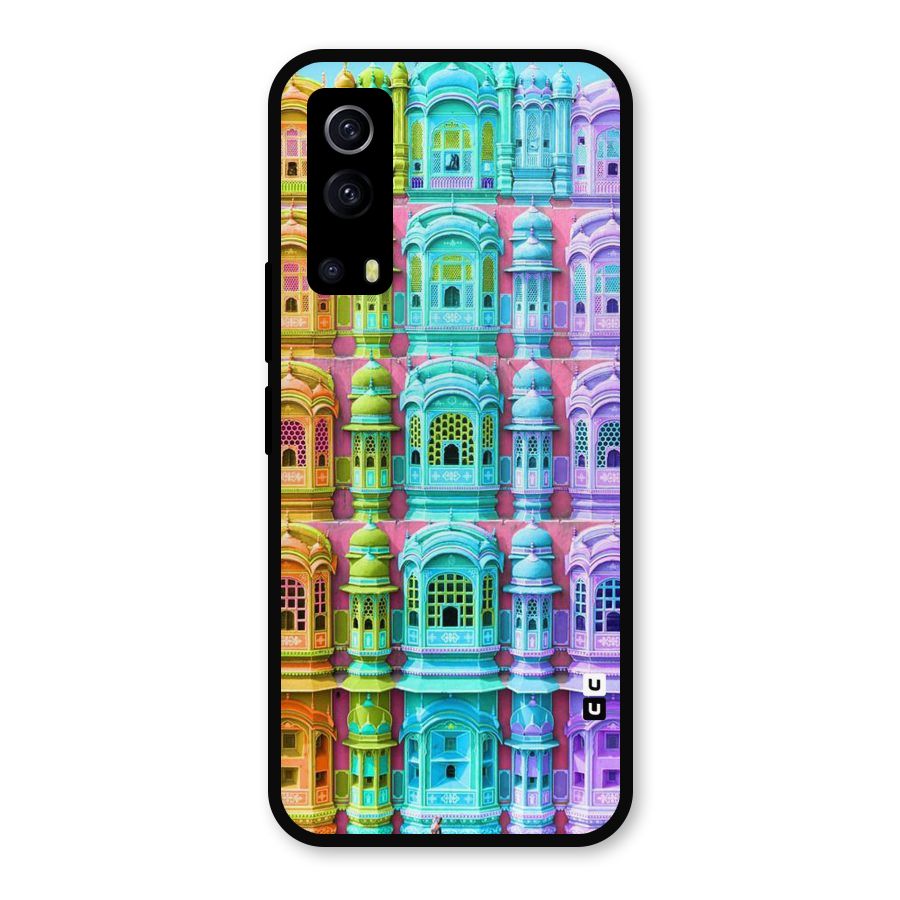 Fancy Architecture Metal Back Case for iQOO Z3