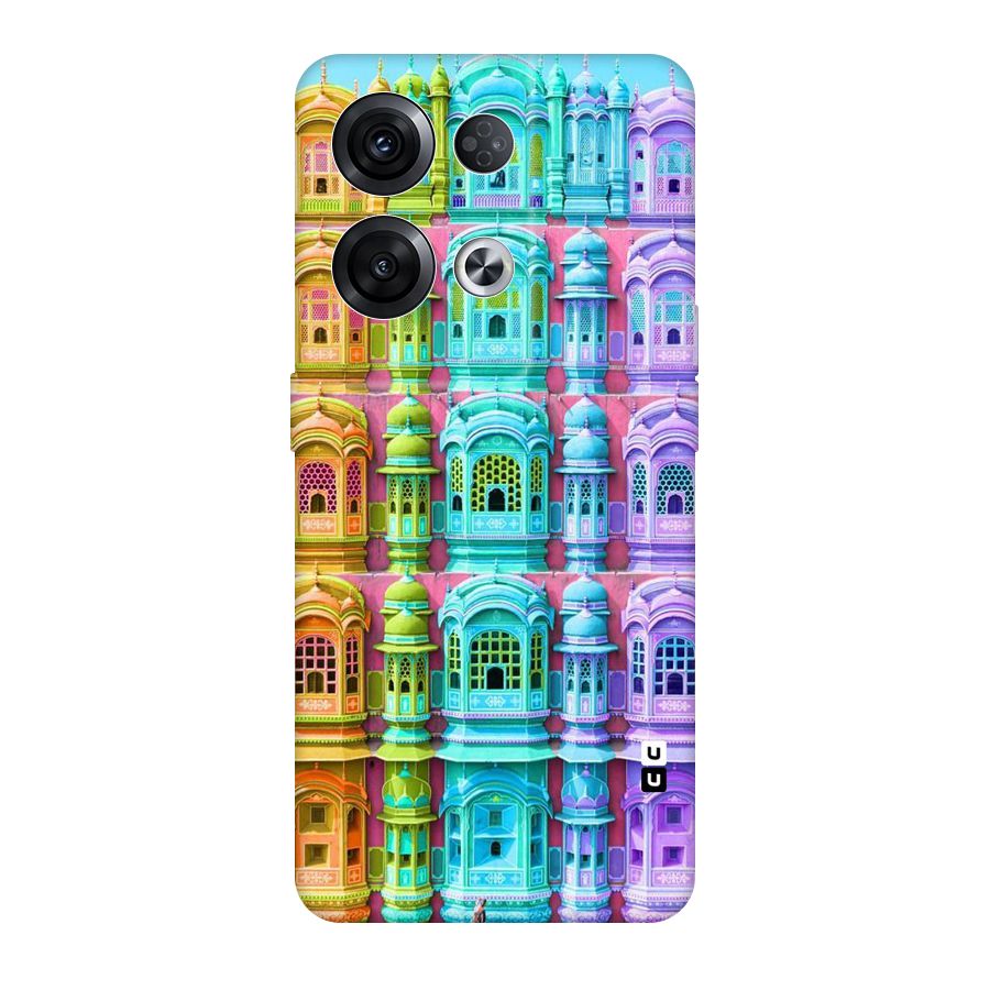 Fancy Architecture Original Polycarbonate Back Case for Oppo Reno8 Pro 5G