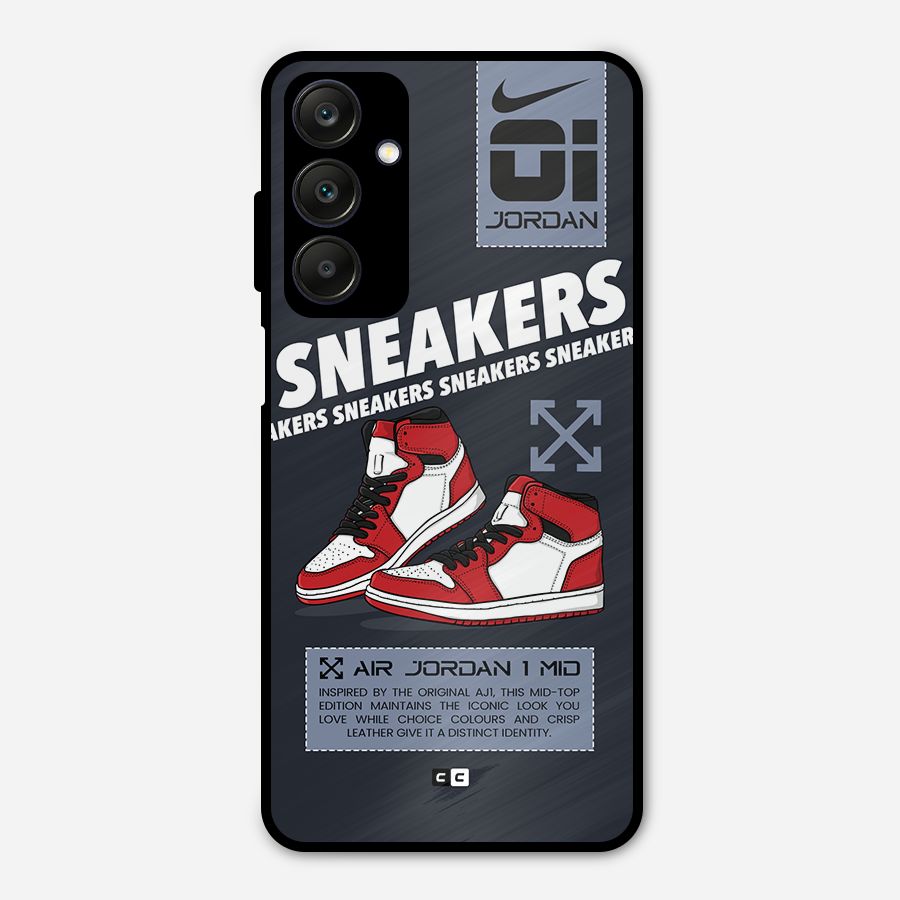 Fantastic Air Shoes Metal Back Case for Galaxy A25 5G