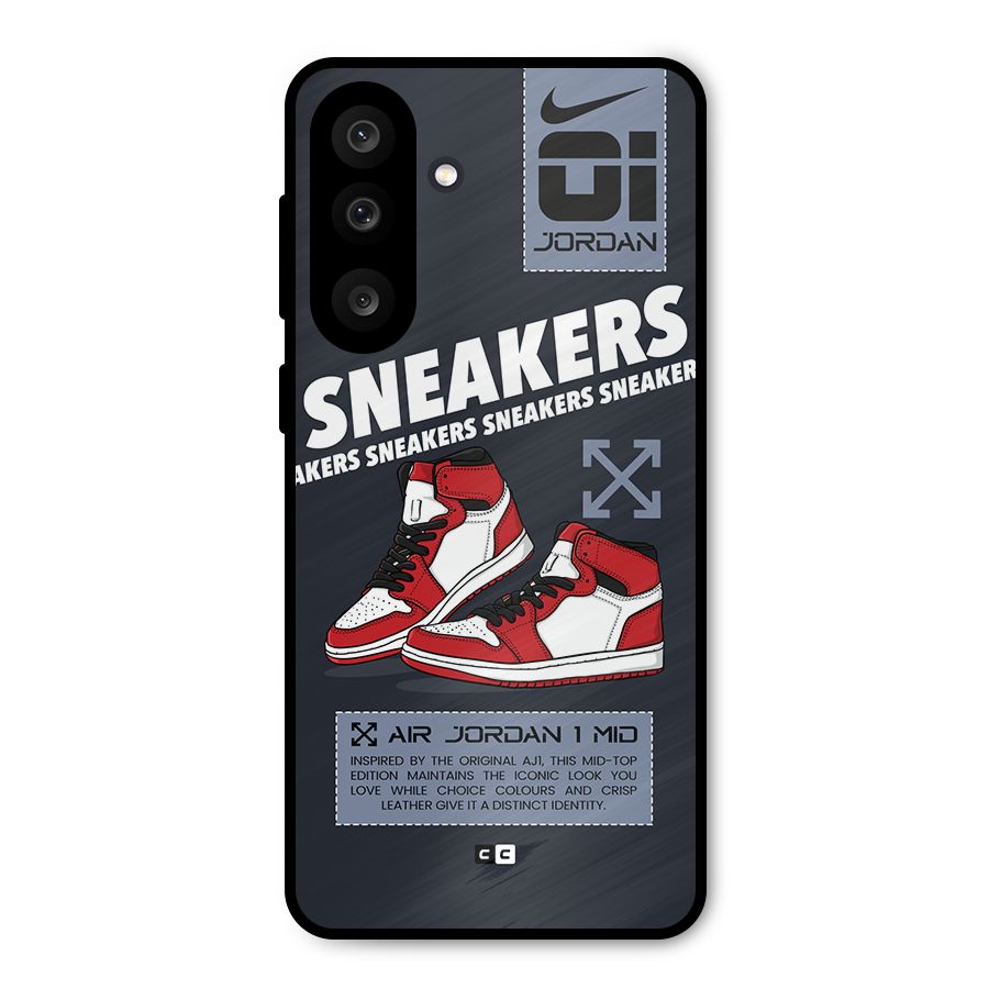 Fantastic Air Shoes Metal Back Case for Galaxy M56