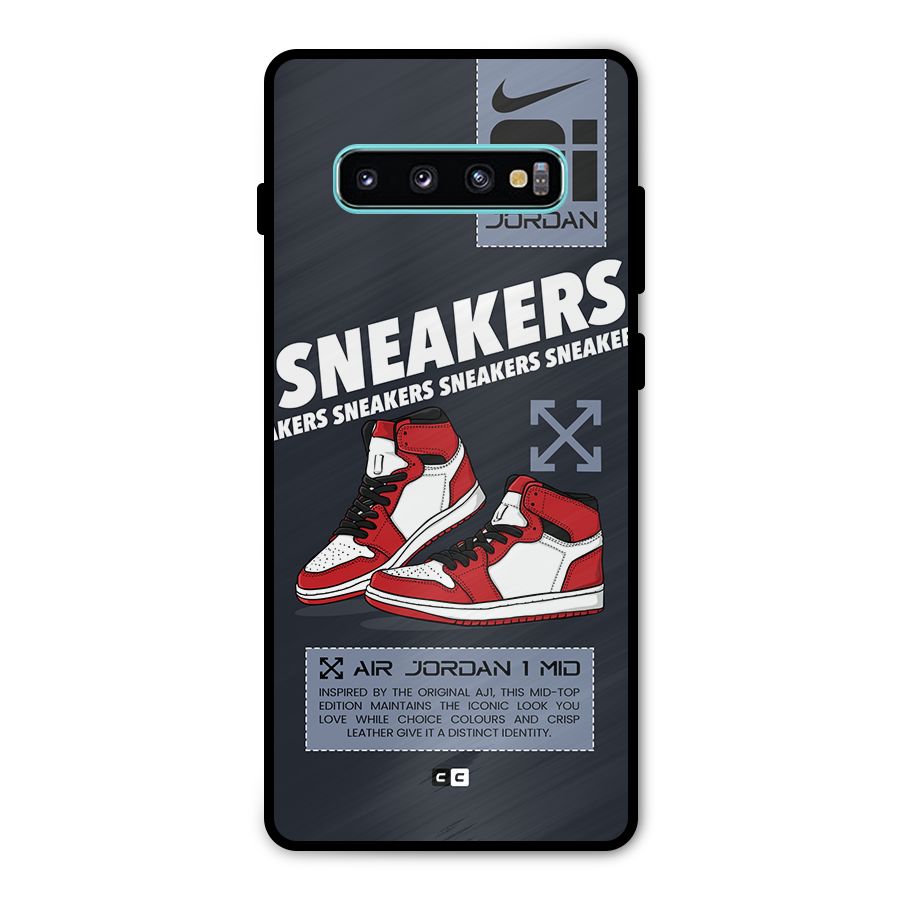 Fantastic Air Shoes Metal Back Case for Galaxy S10 Plus