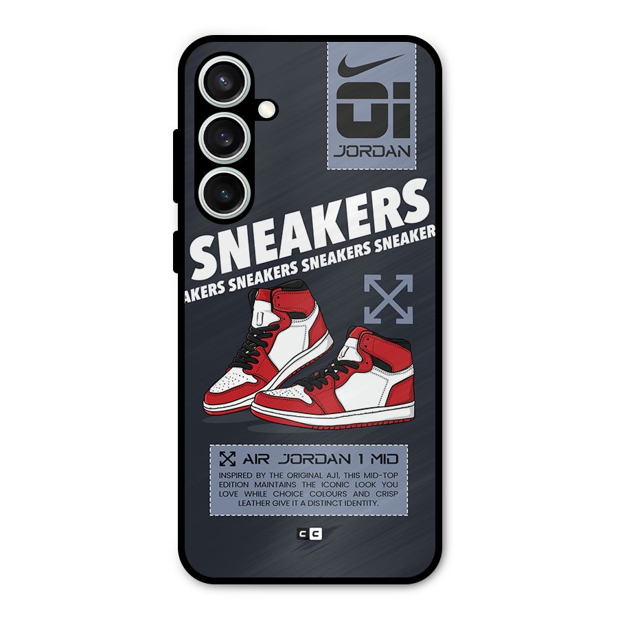 Fantastic Air Shoes Metal Back Case for Galaxy S23 FE