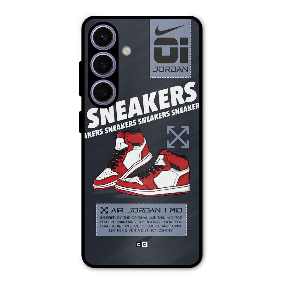 Fantastic Air Shoes Metal Back Case for Galaxy S24