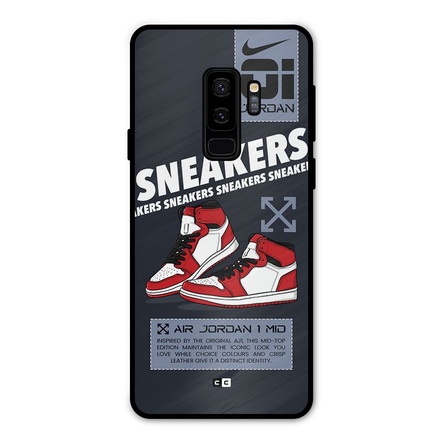 Fantastic Air Shoes Metal Back Case for Galaxy S9 Plus