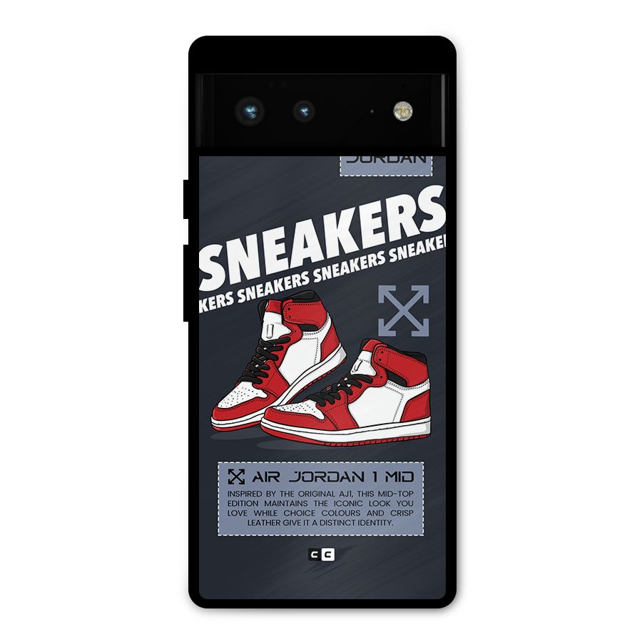 Fantastic Air Shoes Metal Back Case for Google Pixel 6