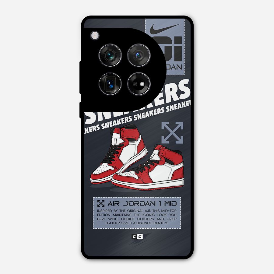 Fantastic Air Shoes Metal Back Case for OnePlus 12
