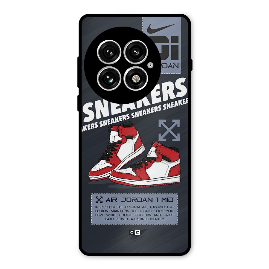 Fantastic Air Shoes Metal Back Case for OnePlus 13