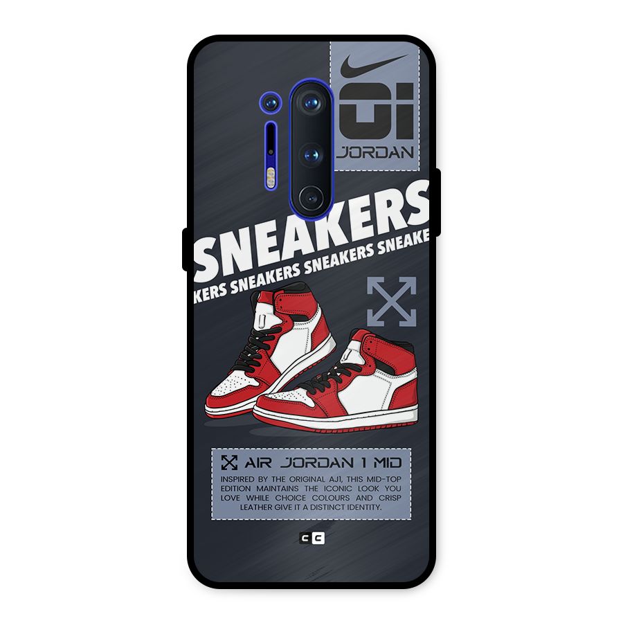 Fantastic Air Shoes Metal Back Case for OnePlus 8 Pro