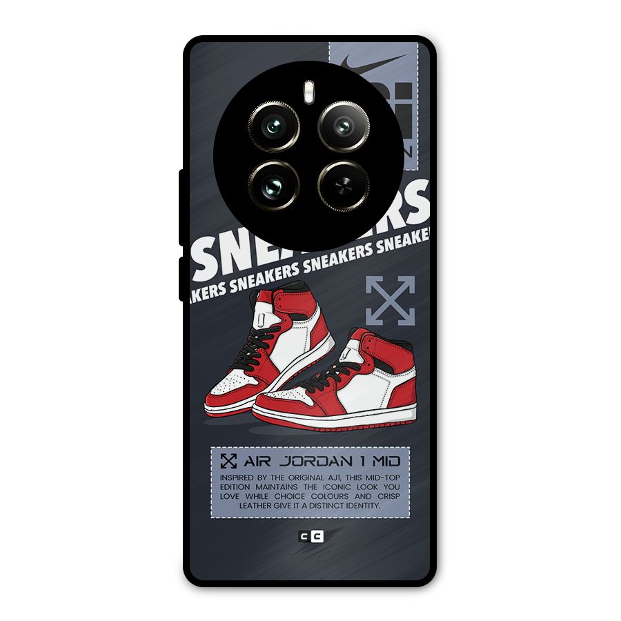 Fantastic Air Shoes Metal Back Case for Realme 12 Pro