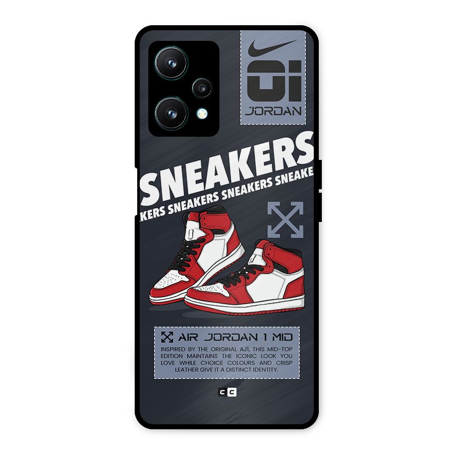 Fantastic Air Shoes Metal Back Case for Realme 9 Pro 5G