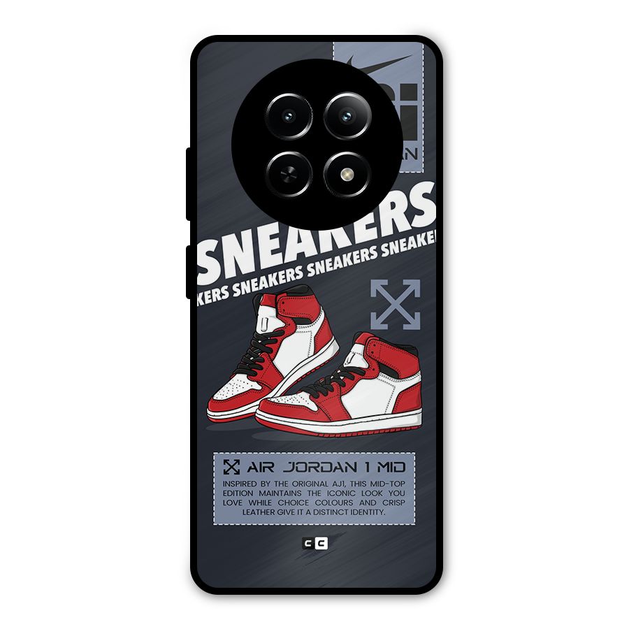 Fantastic Air Shoes Metal Back Case for Realme Narzo N65