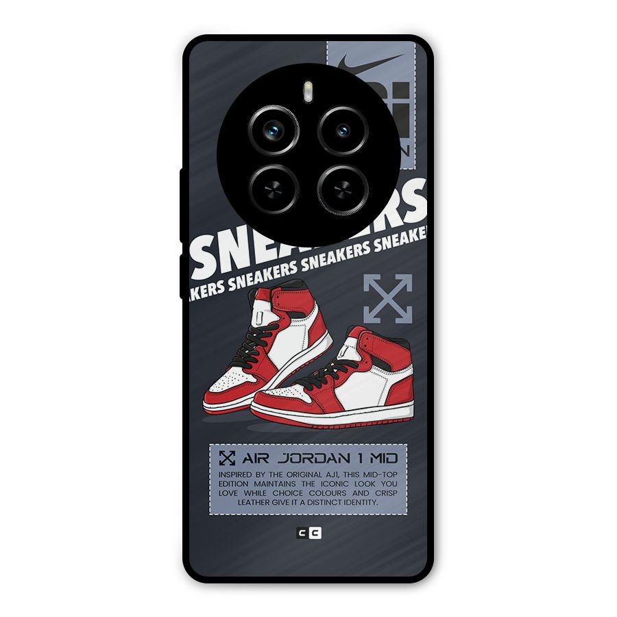 Fantastic Air Shoes Metal Back Case for Realme P1 Pro