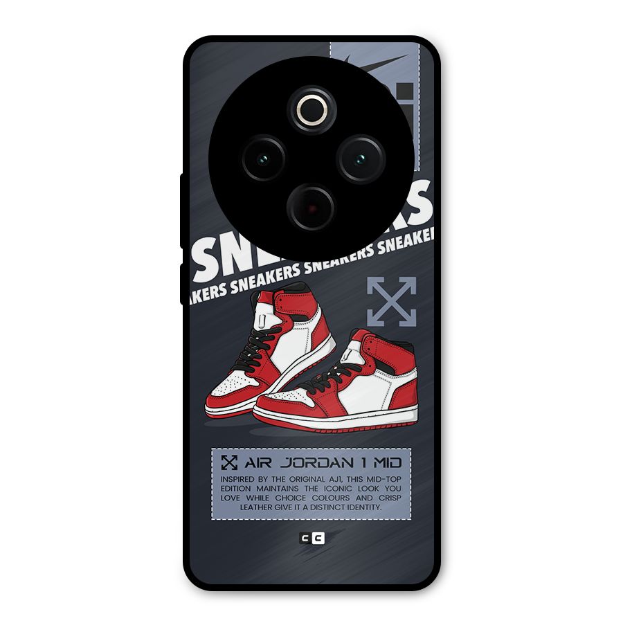 Fantastic Air Shoes Metal Back Case for Vivo T4