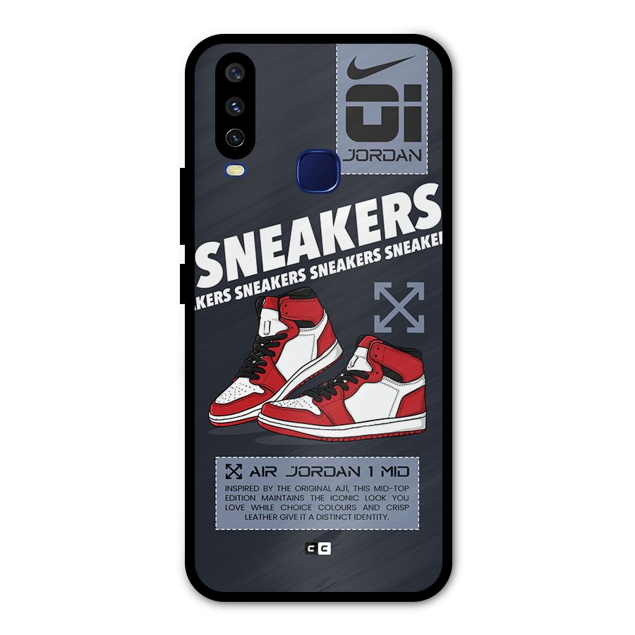 Fantastic Air Shoes Metal Back Case for Vivo V17