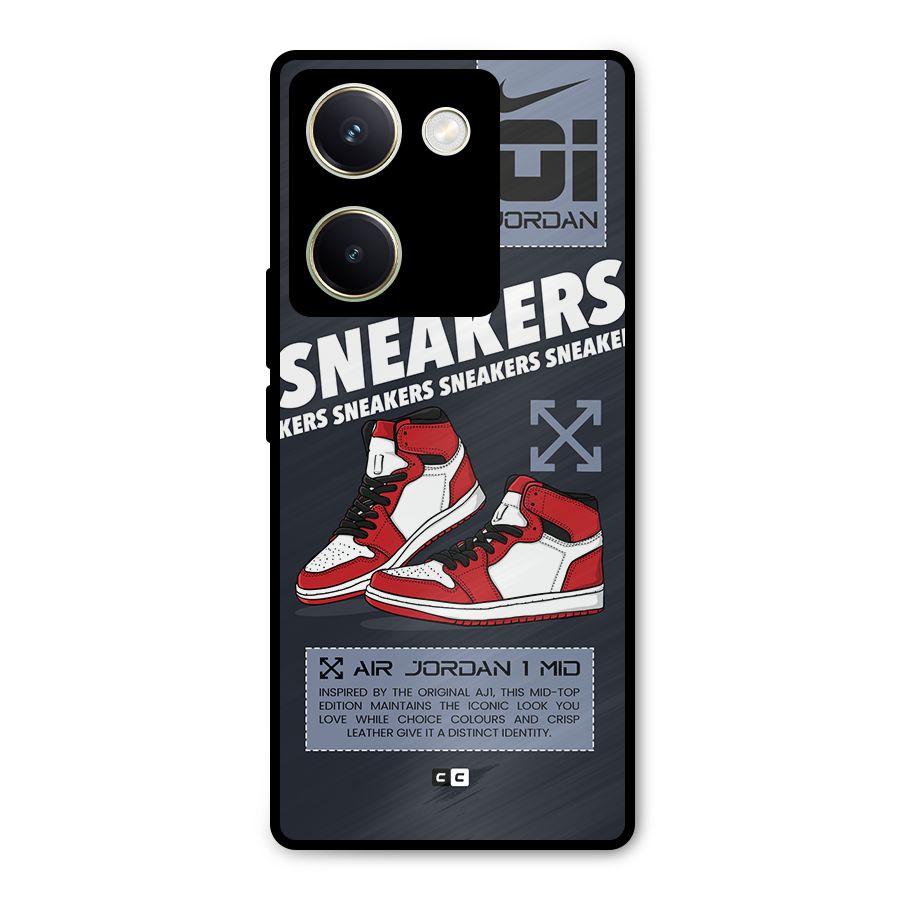 Fantastic Air Shoes Metal Back Case for Vivo Y200 Pro