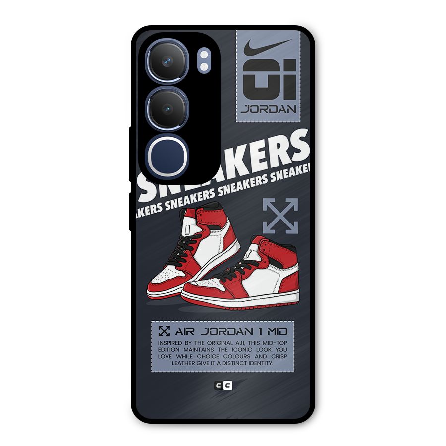 Fantastic Air Shoes Metal Back Case for Vivo Y29
