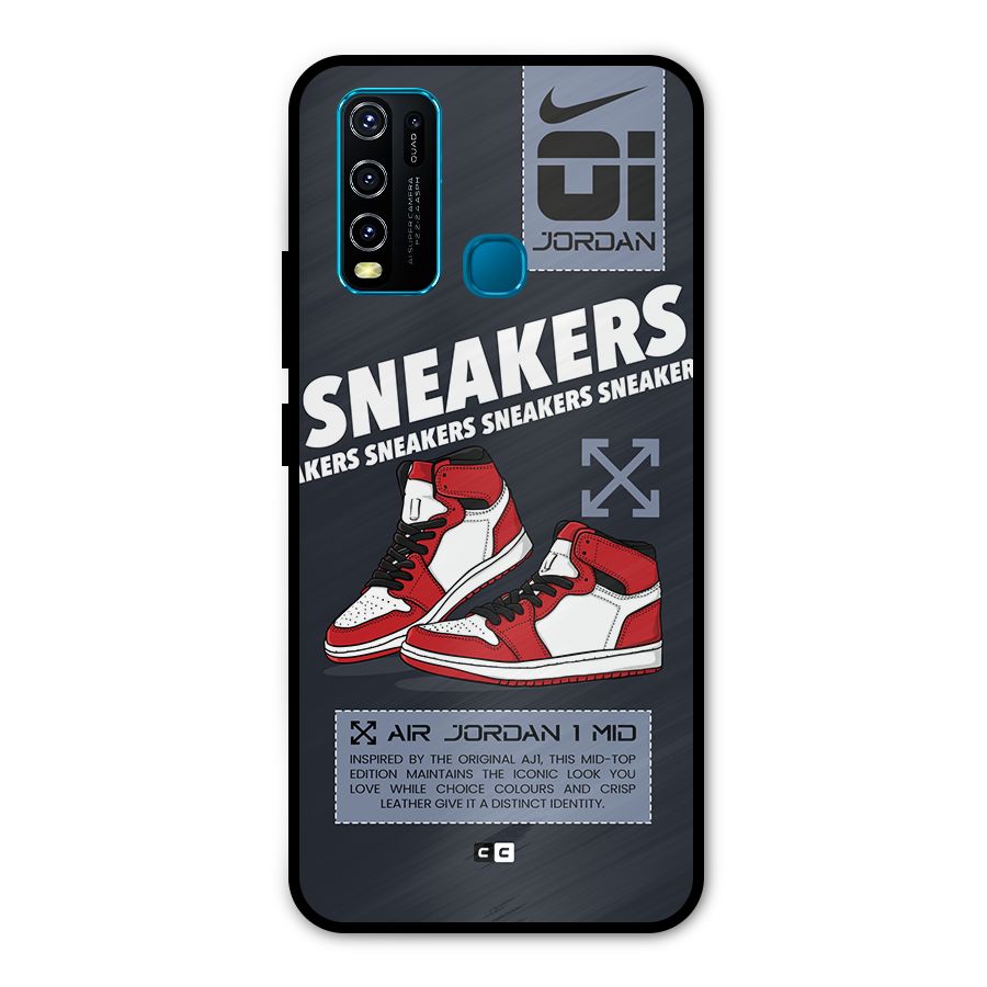 Fantastic Air Shoes Metal Back Case for Vivo Y30
